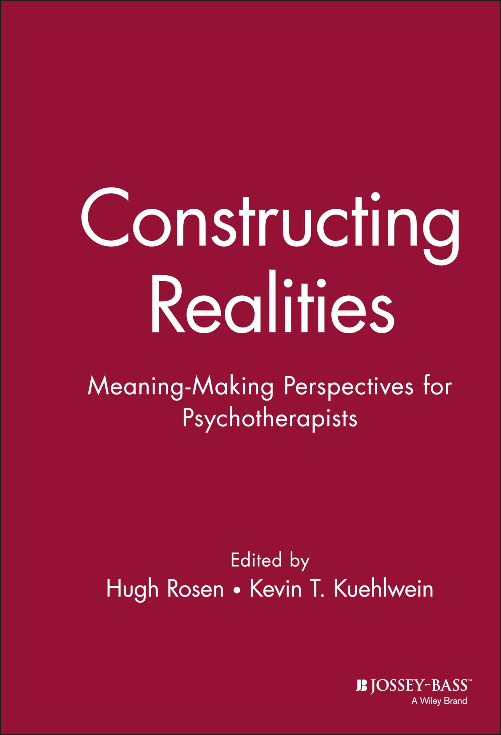 Constructing Realities: MeaningMaking Perspectives for Psychotherapists,Used