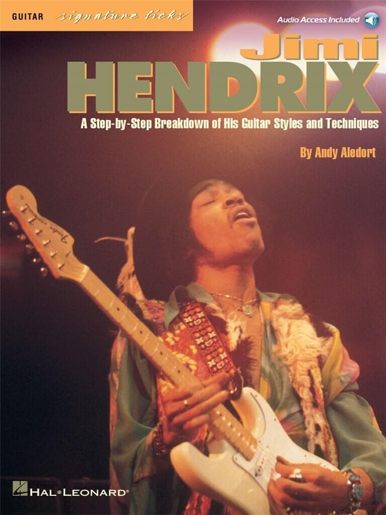 Jimi Hendrix, Guitar Signature Licks: A StepbyStep Breakdown of His Guitar Styles and Techniques (Bk/Online Audio),Used