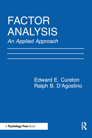 Factor Analysis: An Applied Approach,Used