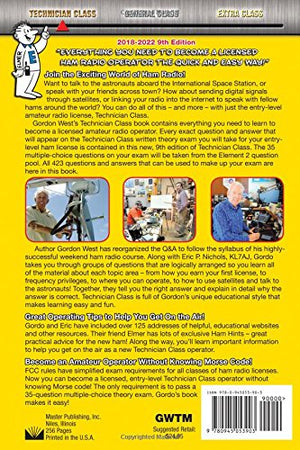 20182022 Technician Class,New
