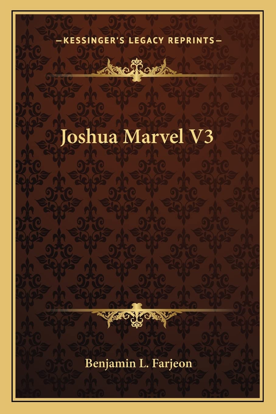Joshua Marvel V3,Used