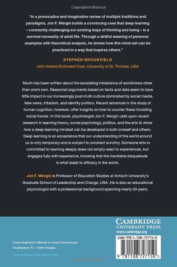 Deep Learning in a Disorienting World,Used