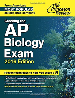 Cracking The Ap Biology Exam, 2016 Edition (College Test Preparation)-used
