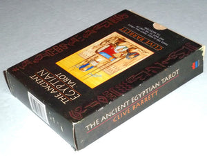 The Ancient Egyptian Tarot (An Aquarian Book),Used