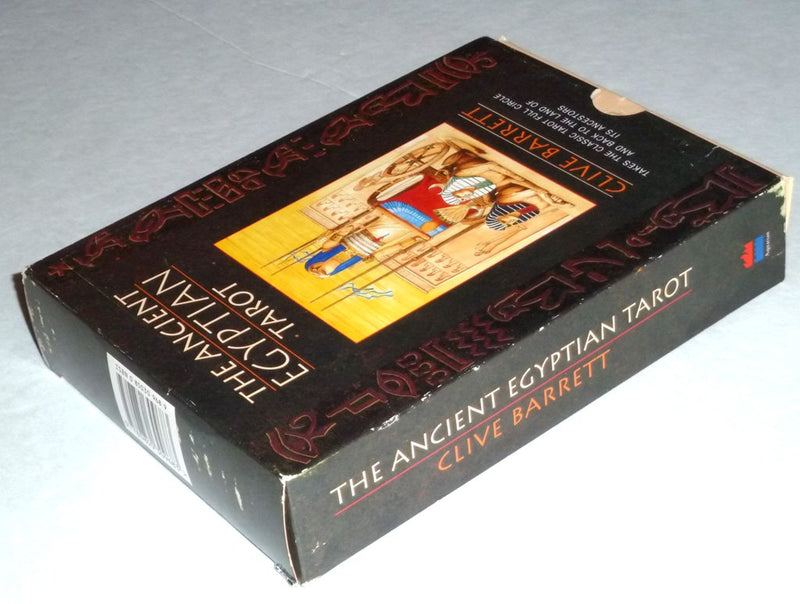 The Ancient Egyptian Tarot (An Aquarian Book),Used