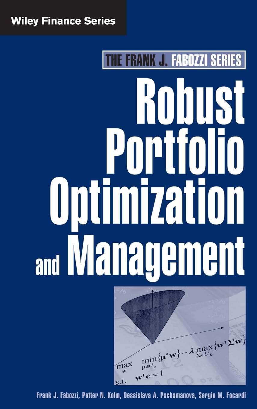 Robust Portfolio Optimization and Management,Used