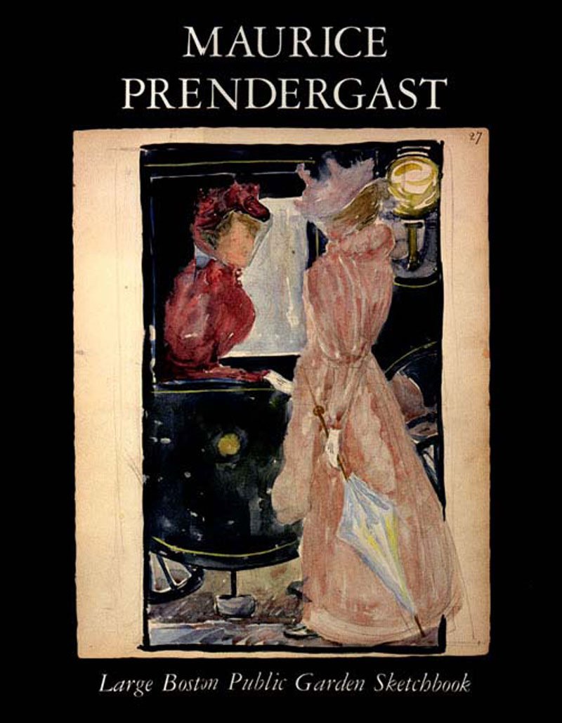 Maurice Prendergast: Large Boston Public Garden Sketchbook,Used