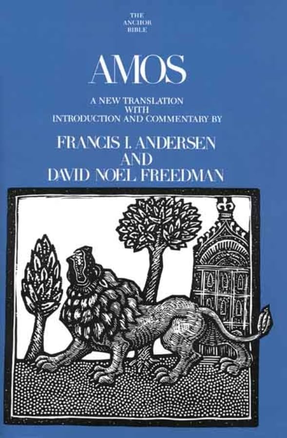 Amos (The Anchor Yale Bible Commentaries),Used