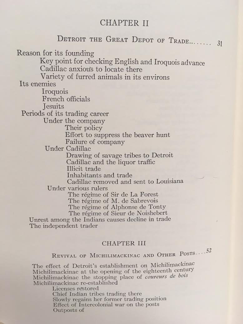 Michigan Fur Trade,Used