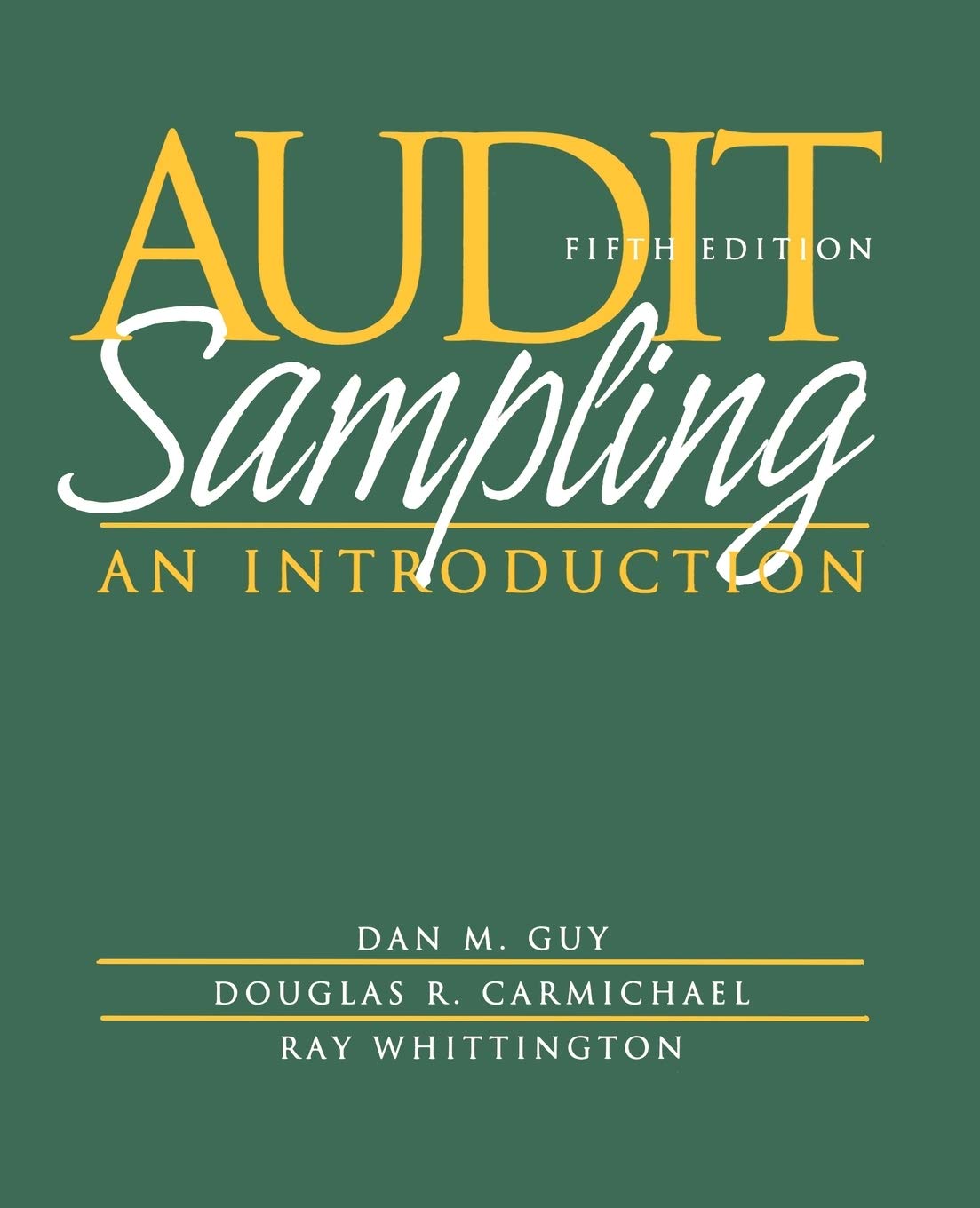 Audit Sampling 5e,New