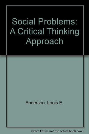 Social problems: A critical thinking approach,Used