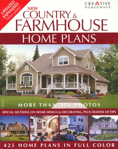New Country & Farmhouse Home Plans,Used
