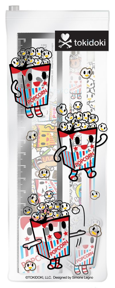 Tokidoki Popcorn Large Stationery Set