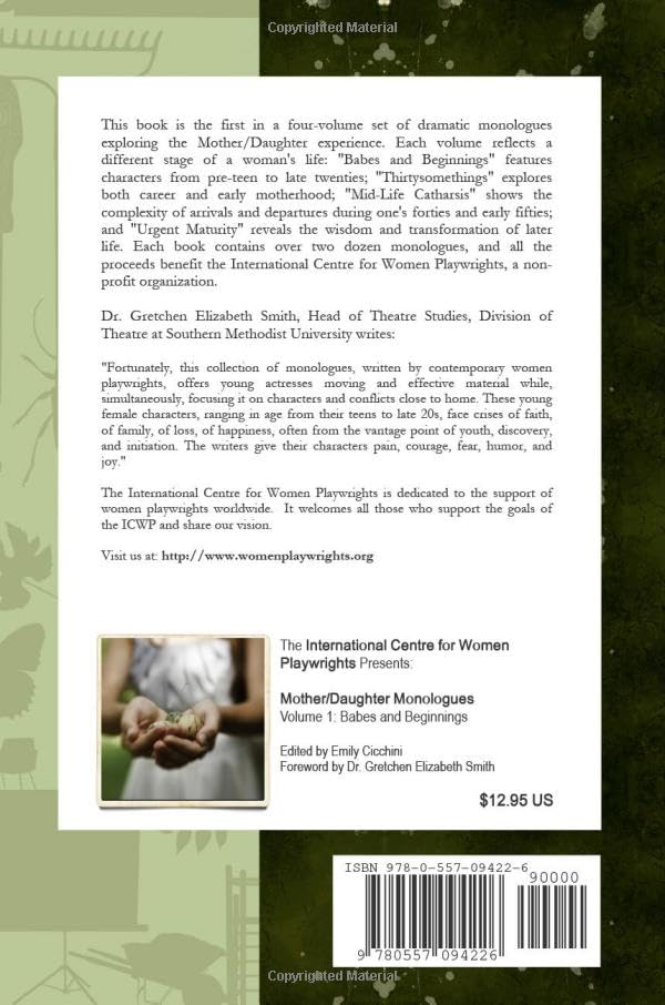 Mother/Daughter Monologues Volume 1: Babes and Beginnings,Used