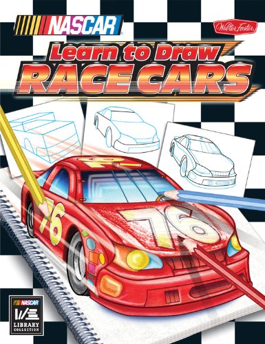 NASCAR Learn to Draw Race Cars (Licensed Learn to Draw),Used