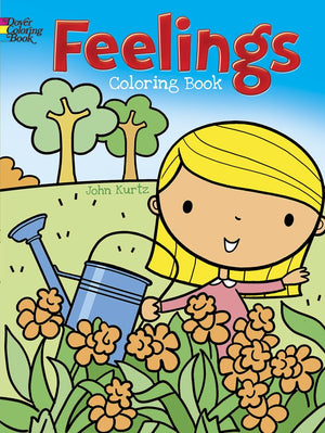 Feelings Coloring Book (Dover Kids Coloring Books),Used