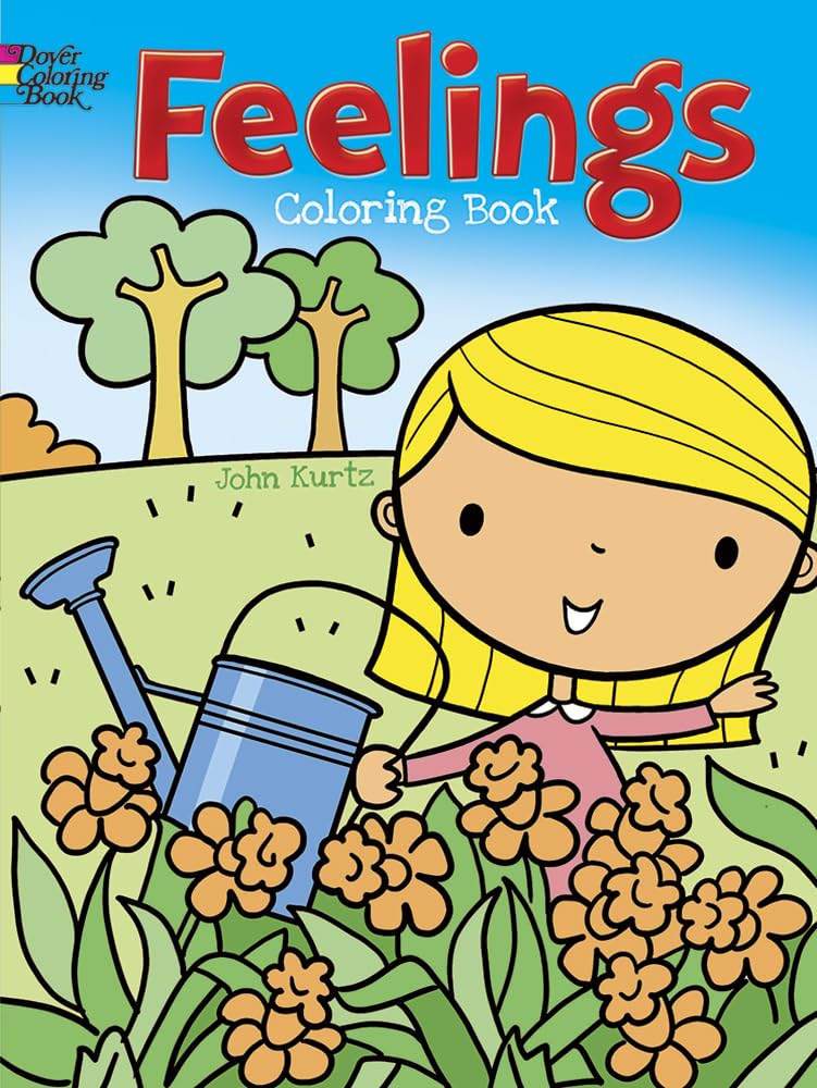 Feelings Coloring Book (Dover Kids Coloring Books),Used