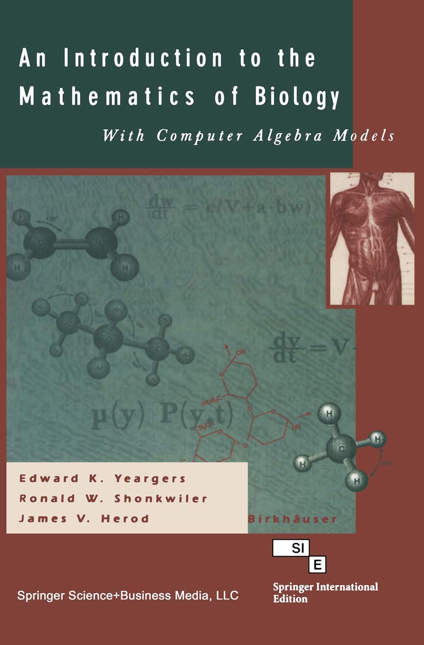 An Introduction to the Mathematics of Biology,Used