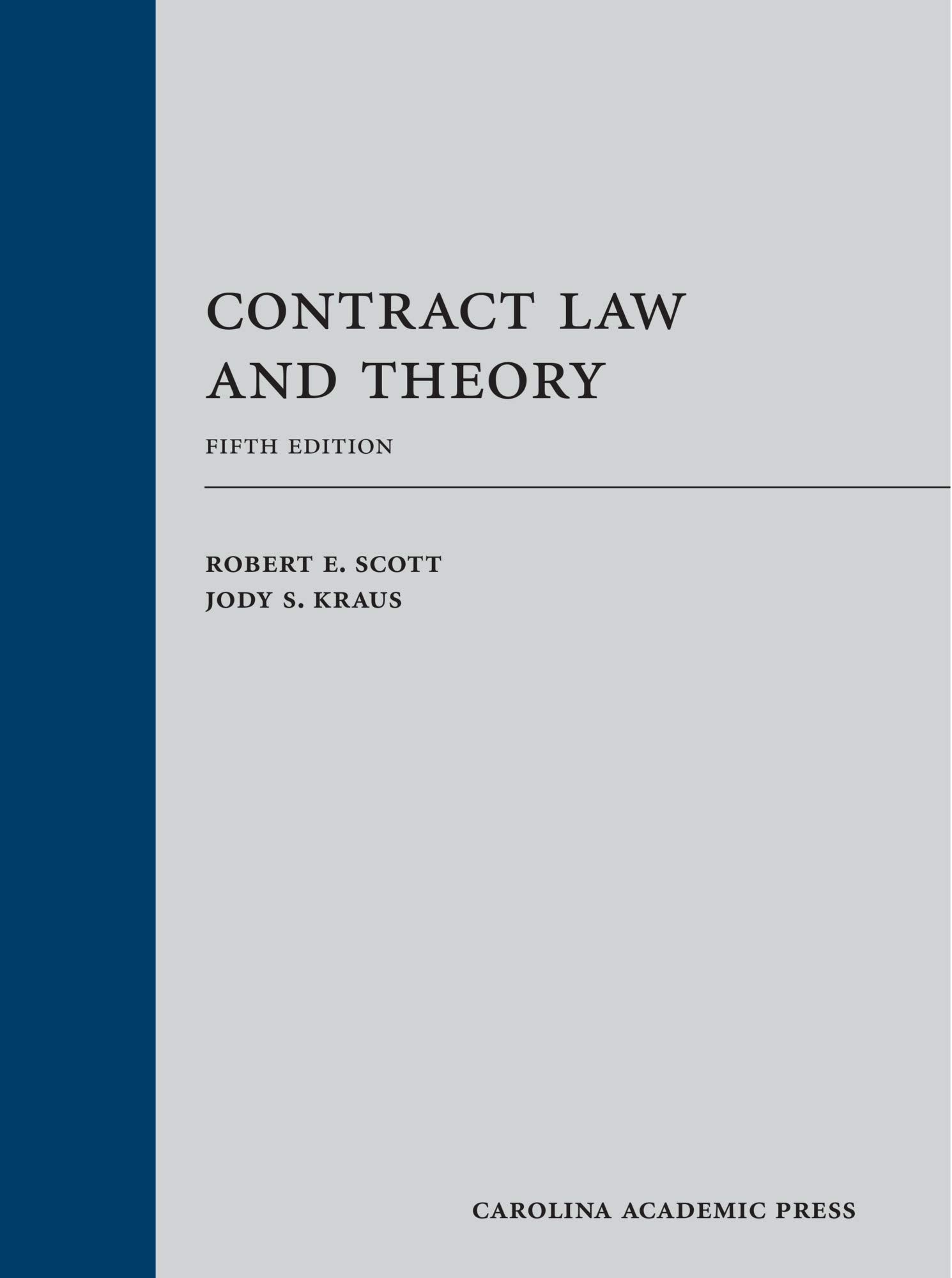 Contract Law and Theory,New