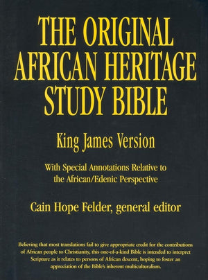 Original African Heritage Study BibleKJV,Used