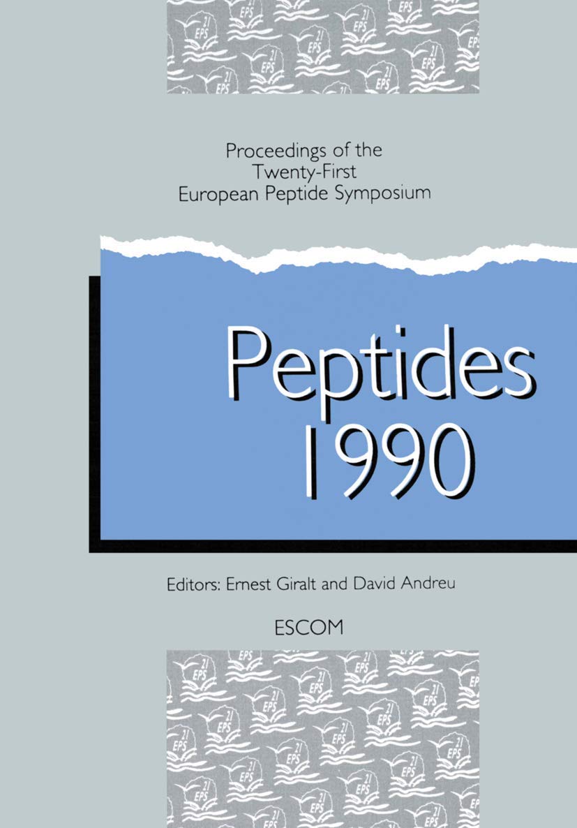 Peptides 1990: Proceedings of the TwentyFirst European Peptide Symposium Septmber 28, 1990, Platja dAro, Spain (European Pepti,Used