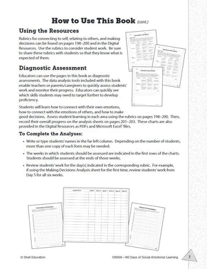 180 Days: SocialEmotional Learning for 3rd Grade Practice Workbook for Classroom and Home, Cool and Fun Practice Created by Tea,Used