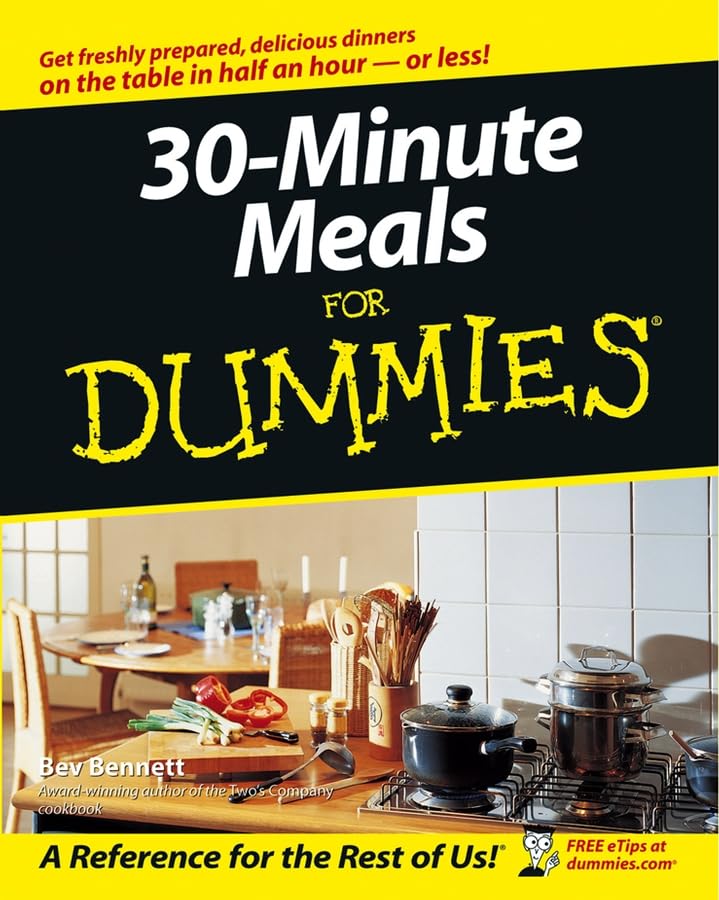 30Minute Meals For Dummies,Used