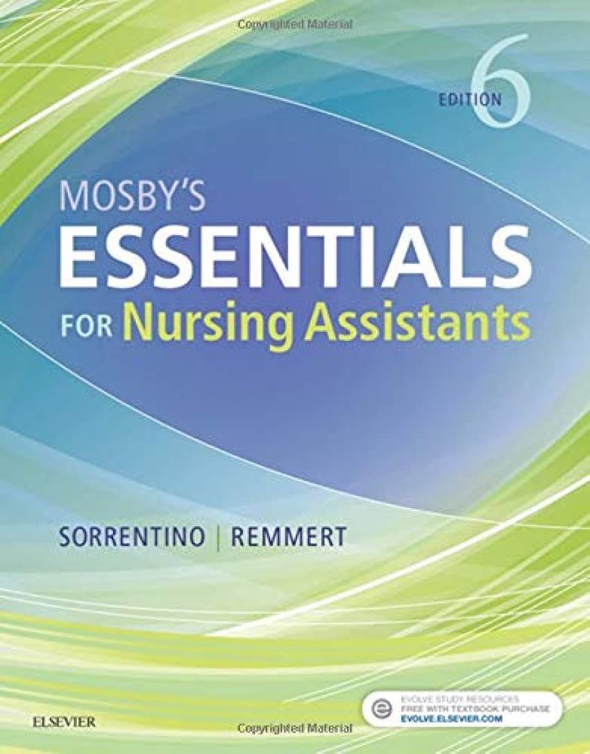Mosby'S Essentials For Nursing Assistants, 6E