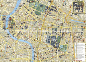 National Geographic Destination Map Bangkok,Used