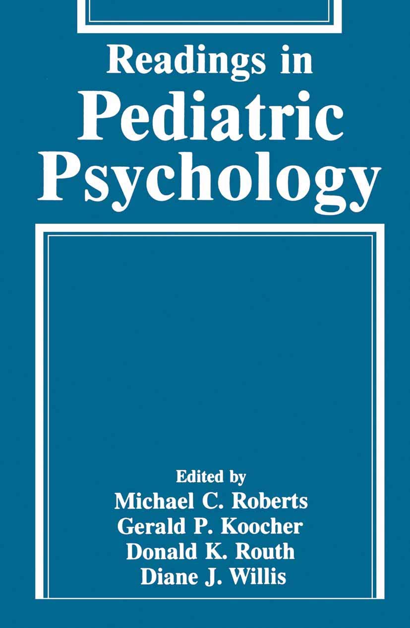 Readings In Pediatric Psychology (Critical Issues In Social Justice),Used