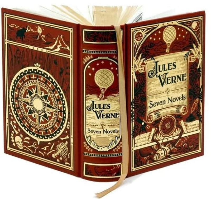 Jules Verne: Seven Novels (Leatherbound Classics) (Leatherbound Classic Collection) (6/19/11),Used
