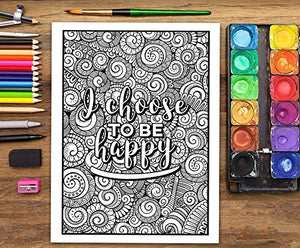 An Inspirational Colouring Book For Everyone: Be Fearless In The Pursuit Of What Sets Your Soul On Fire,New