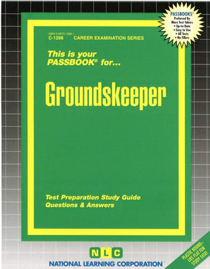 Groundskeeper(Passbooks) (Career Examination Series),Used