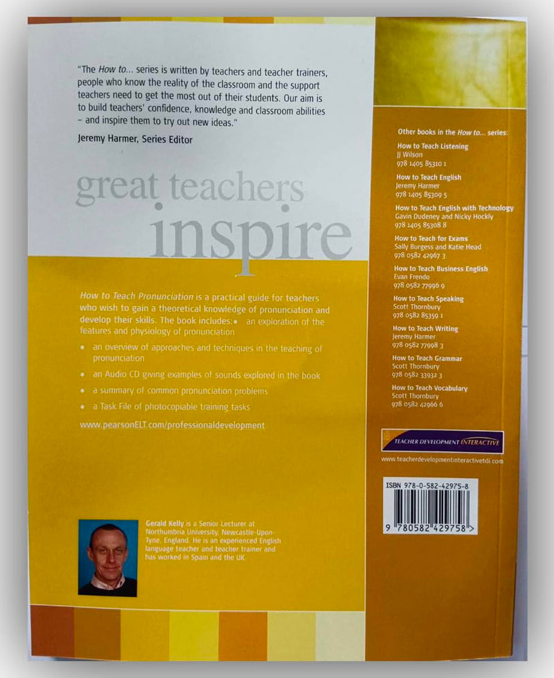 How To Teach Pronunciation (Book with Audio CD),New