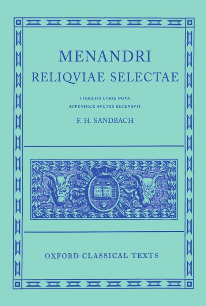 Reliquiae Selectae (Oxford Classical Texts),New
