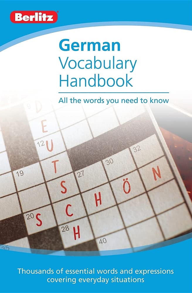 German Vocabulary Handbook (Handbooks),Used