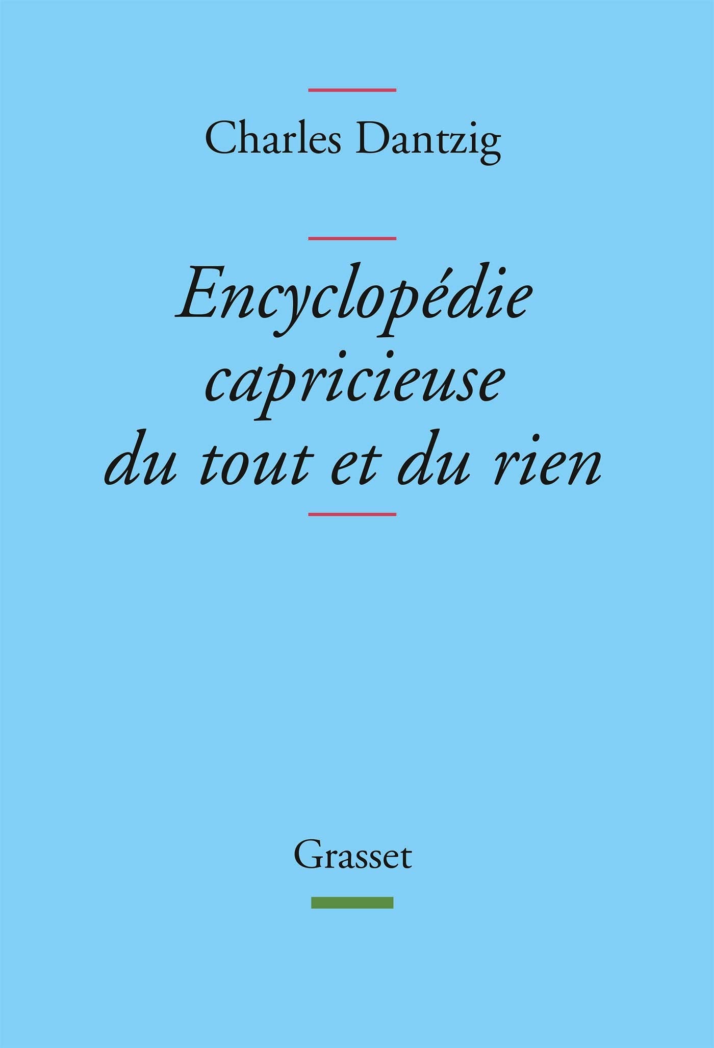 Encyclopdie capricieuse du tout et du rien,Used