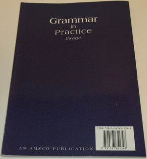 Grammar in Practice: Usage,Used