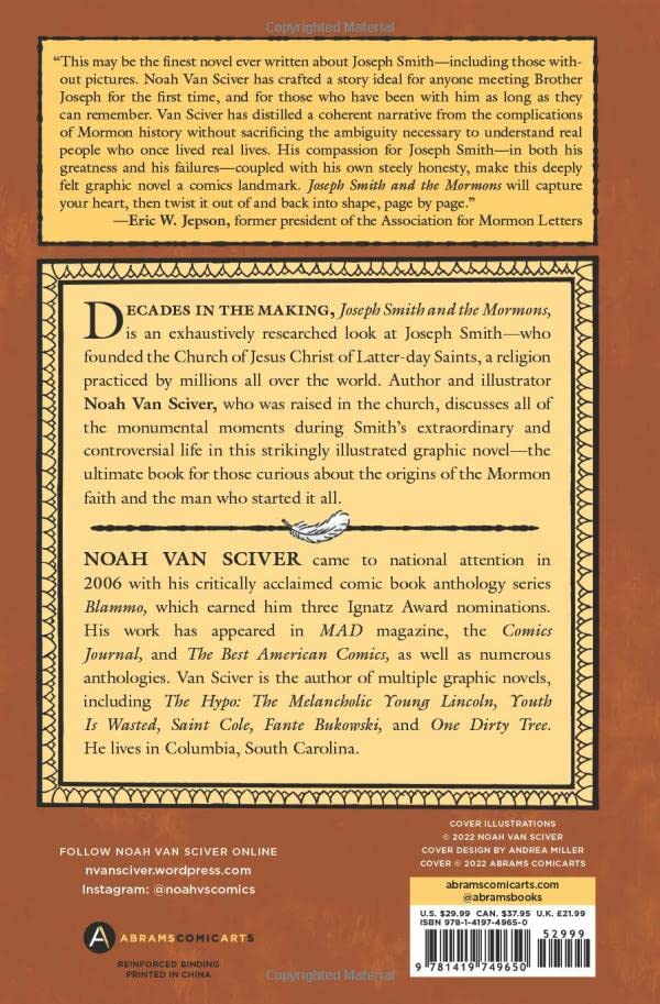 Joseph Smith And The Mormons: A Graphic Biography,Used