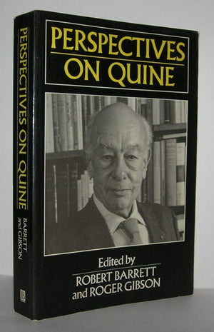 Perspectives on Quine (Philosophers and their Critics),Used