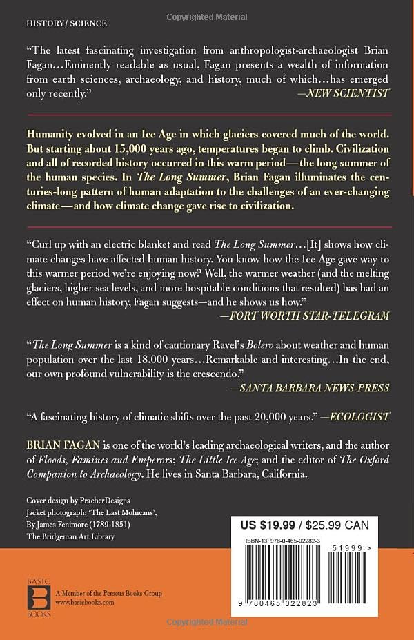 The Long Summer: How Climate Changed Civilization,Used