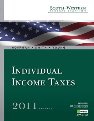 SouthWestern Federal Taxation 2011: Individual Income Taxes (with with H&R Block @ Home Tax Preparation Software CDROM, RIA Ch,Used