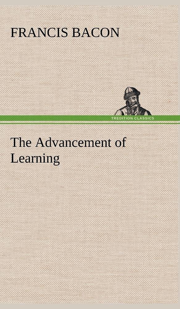 The Advancement of Learning,Used