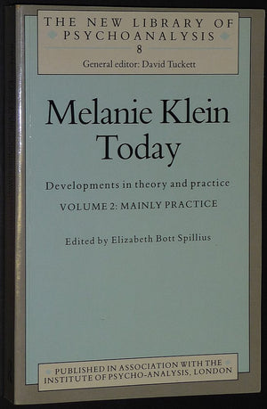 Melanie Klein Today (The New Library of Psychoanalysis),Used