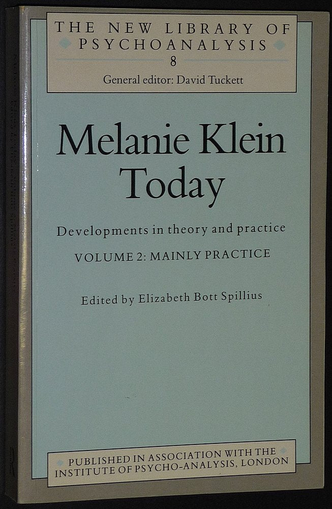 Melanie Klein Today (The New Library of Psychoanalysis),Used