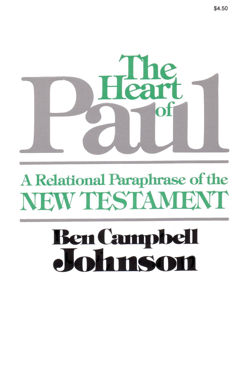 The Heart of Paul,Used