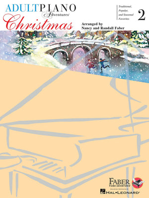 Adult Piano Adventures Christmas  Book 2 Book/Online Audio