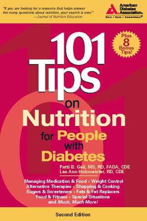 101 Tips on Nutrition for People with Diabetes (101 Tips Series),Used