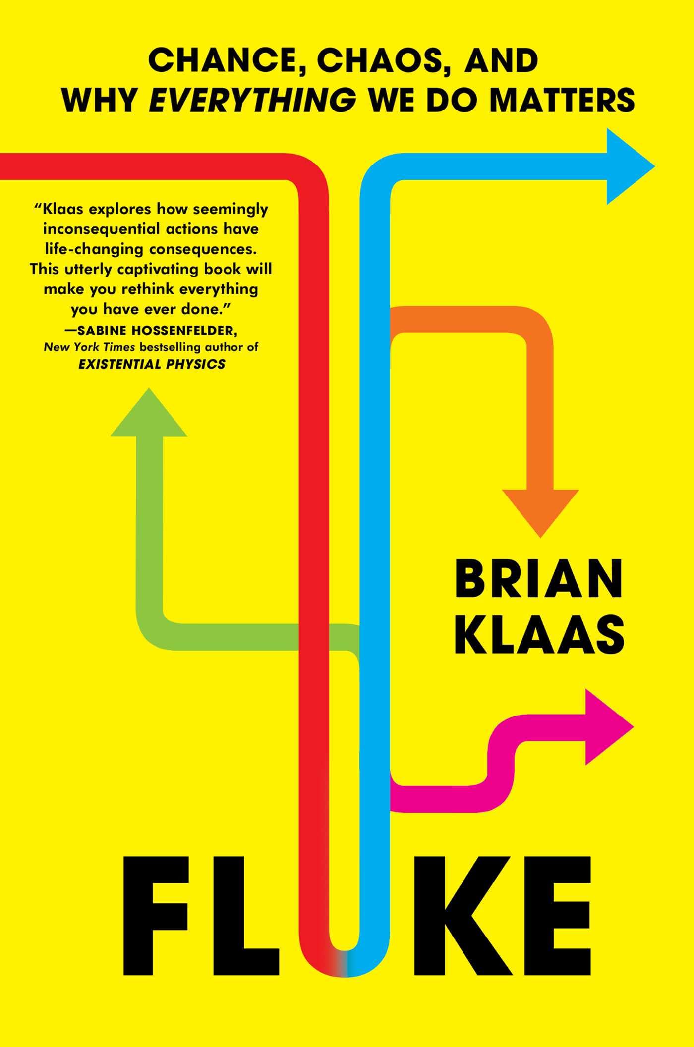 Fluke: Chance, Chaos, And Why Everything We Do Matters,Used