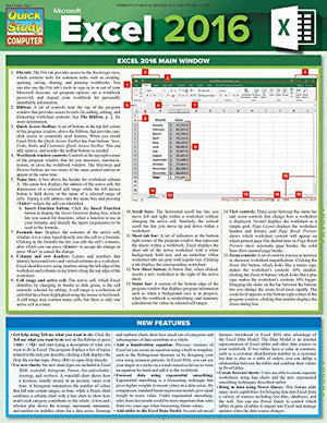 Microsoft Excel 2016 (Quick Study Computer),Used
